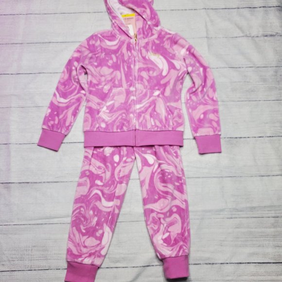 Juicy Couture Girls Velour Track Suit Size 5 - Picture 13 of 13
